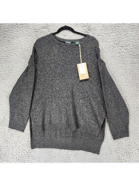 Stillwater Supply Sweater Mens XL Gray Long Sleeve Pullover *NWT*